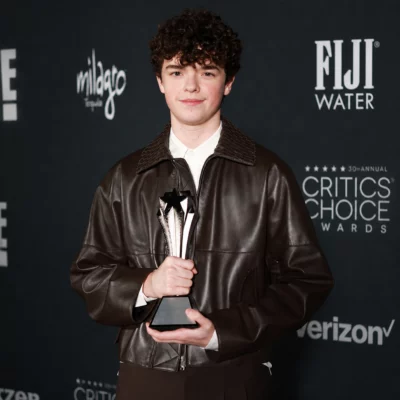 Critics Choice Awards 2026 Owen Cooper Jacket