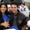 Date Night At Game Four TimotheÌe Chalamet Jacket