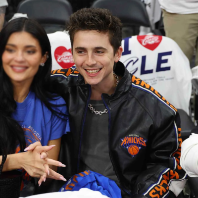 Date Night At Game Four TimotheÌe Chalamet Jacket