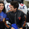 Date Night At Game Four TimotheÌe Chalamet Jacket