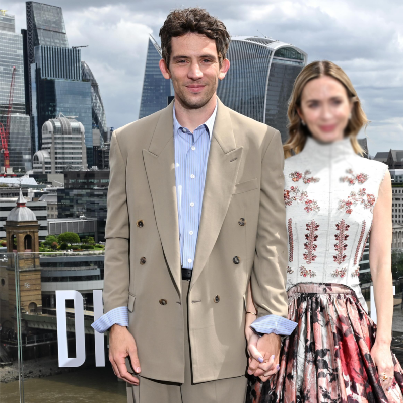 London Photocall Josh Oâ€™Connor Blazer