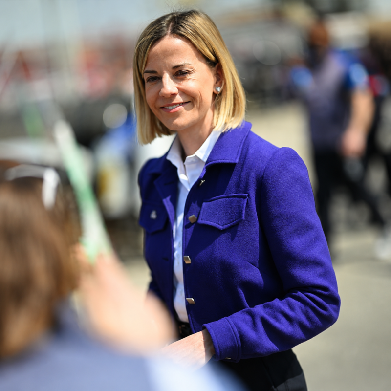 F1 Academy Round 2 Susie Wolff Jacket