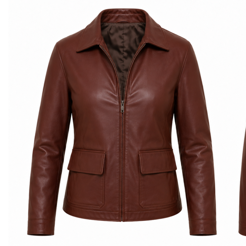 Hacks S05 Ava Daniels Leather Jacket