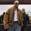 British Grand Prix Lewis Hamilton Brown Jacket