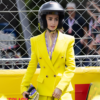 Lily Collins Monaco GP Blazer