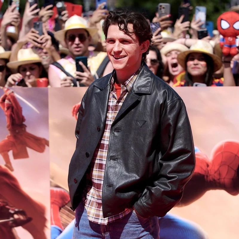 Madrid Event Spider Man Tom Holland Jacket