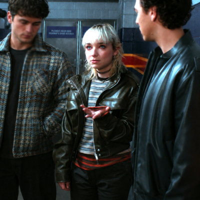 Off Campus S01 Jules Logan Black Jacket