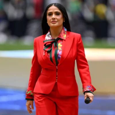 Opening Ceremony 2026 Salma Hayek Blazer