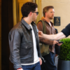 Power Ballad Press Junket Nick Jonas Jacket