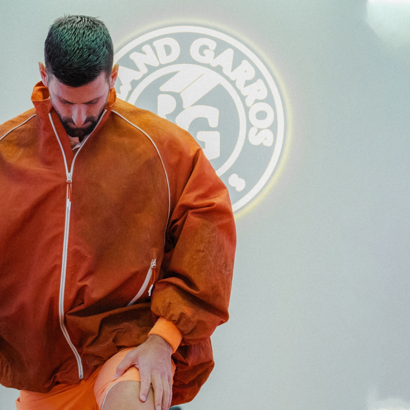 Roland Garros 2026 Novak Djokovic Jacket