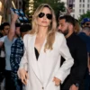 NYC Screening Couture Angelina Jolie Coat