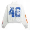 The View Sara Haines Knicks White Jacket