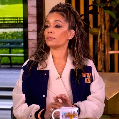 The View Sunny Hostin Knicks Jacket