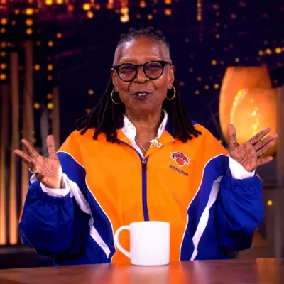 The View Whoopi Goldberg Knicks Jacket