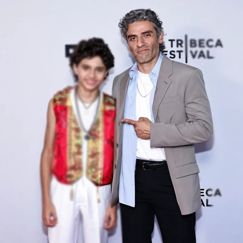 Tribeca Festival Oscar Isaac Blazer