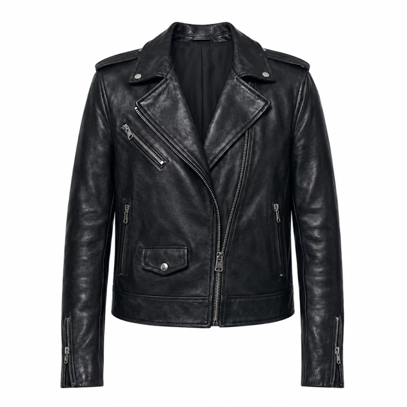 Trying S05 Sian Brooke Leather Jacket