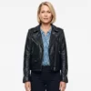 Trying S05 Sian Brooke Leather Jacket