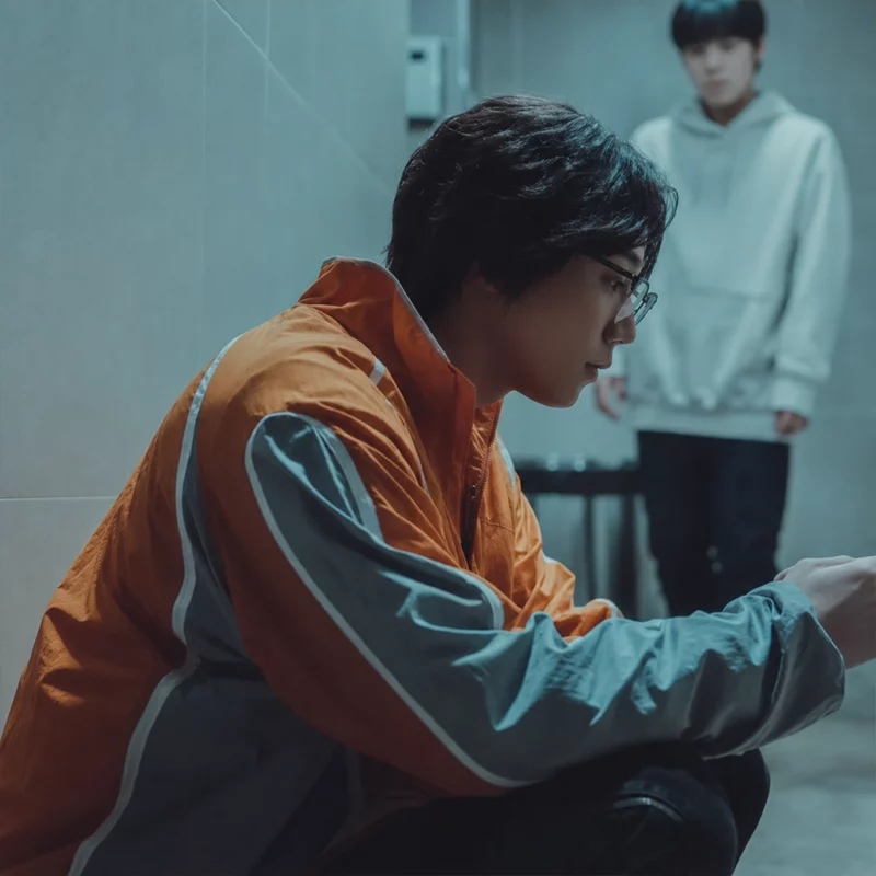 Weak Hero Class 2 Lee Jun-Young Orange Jacket