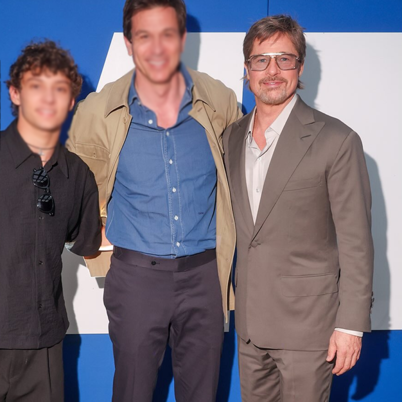 World Premiere Launch Brad Pitt Blazer