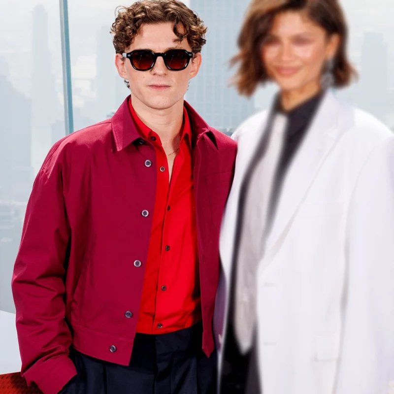 NYC 2026 Potocall Tom Holland Maroon Jacket