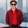 NYC 2026 Potocall Tom Holland Maroon Jacket