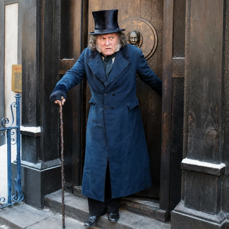 Comic Con Premiere 2026 Ebenezer Scrooge Coat