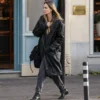Couture 2026 Angelina Jolie Leather Coat