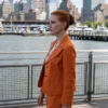 Dreams Jessica Chastain Orange Blazer