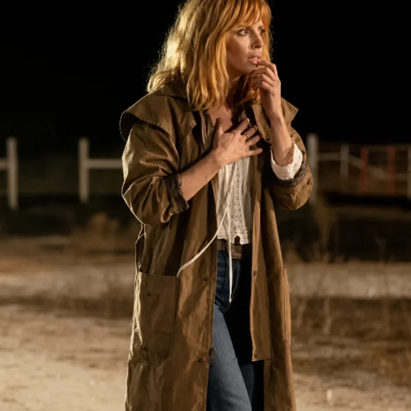 Dutton Ranch Beth Dutton Brown Coat