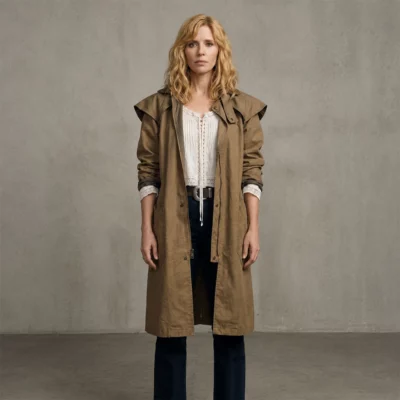Dutton Ranch Beth Dutton Brown Coat
