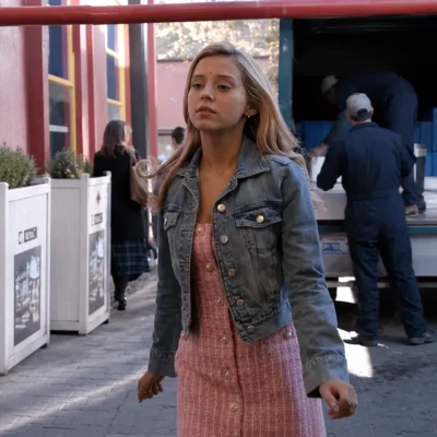 Elle S01 Lexi Minetree Blue Jacket