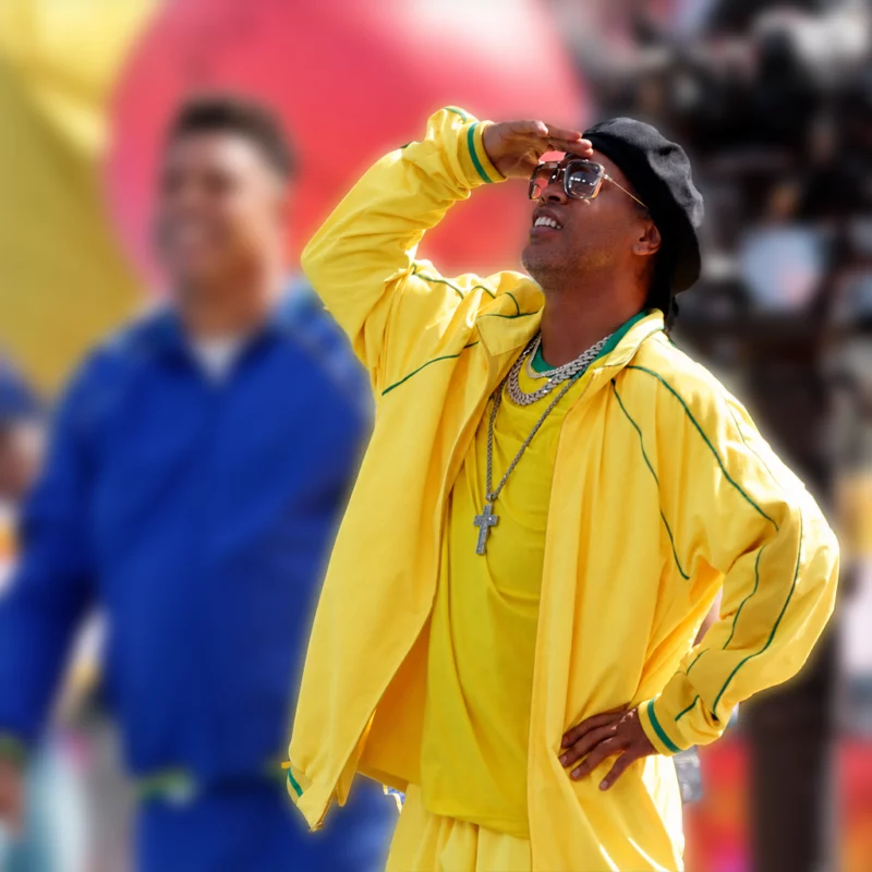 Final World Cup 2026 Ronaldinho GaÃºcho Jacket