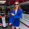 Grand Prix Monaco Karen Gillan Blazer