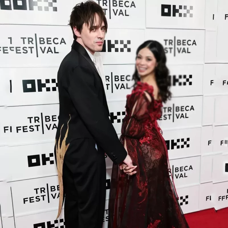 NYC Event Hadestown 2026 Reeve Carney Suit