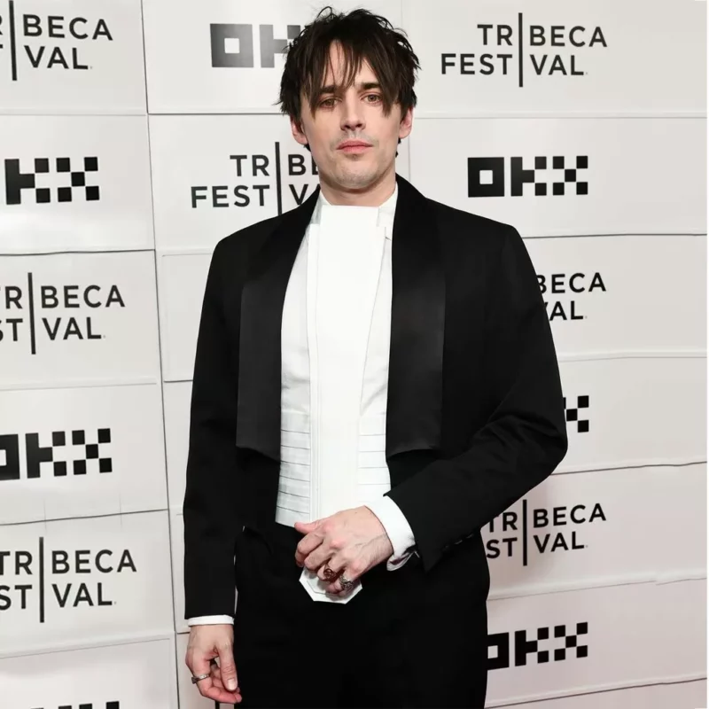 NYC Event Hadestown 2026 Reeve Carney Suit