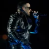Halftime Show 2026 Daddy Yankee Leather Jacket