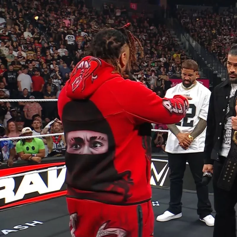 Monday Night RAW 2026 Jacob Fatu Hoodie