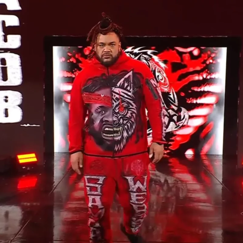 Monday Night RAW 2026 Jacob Fatu Hoodie