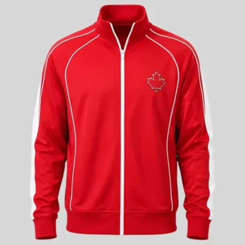 Team Maple Leafs Justin Bieber Track Jacket