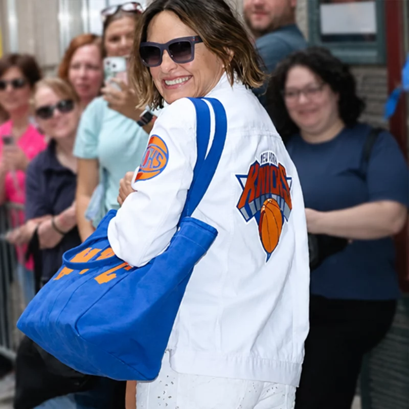 Knicks Parade 2026 Mariska Hargitay Jacket