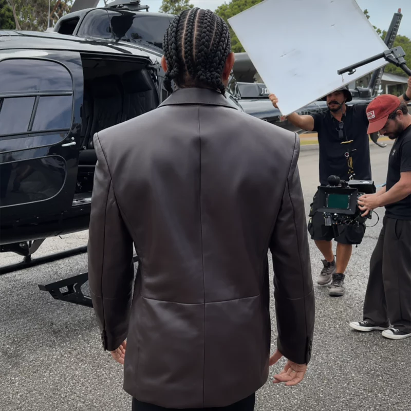 Ludacris Leather Blazer