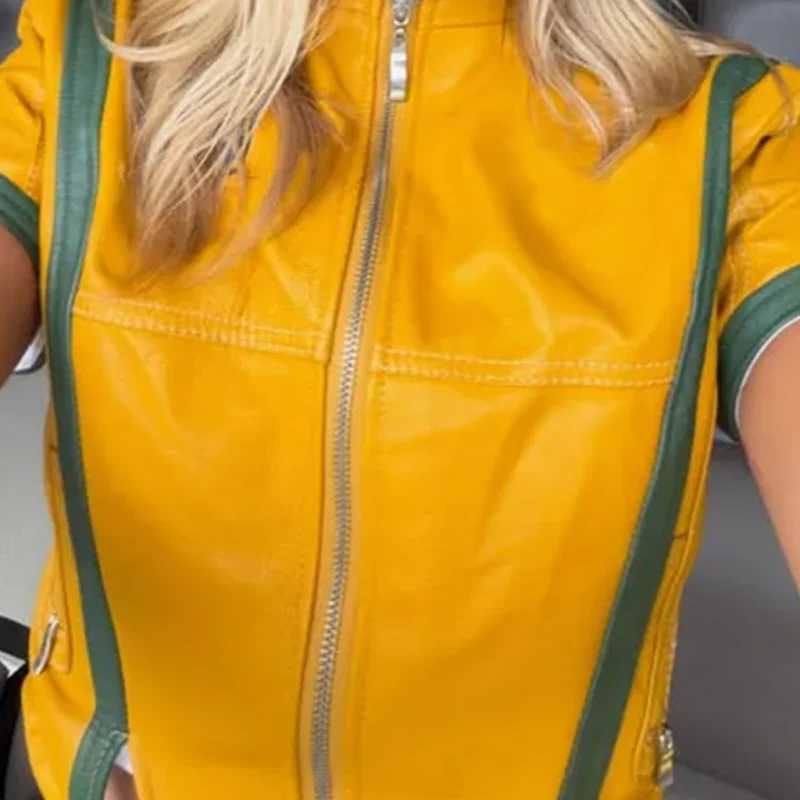 Brazil Lily Rowland Moto Jacket