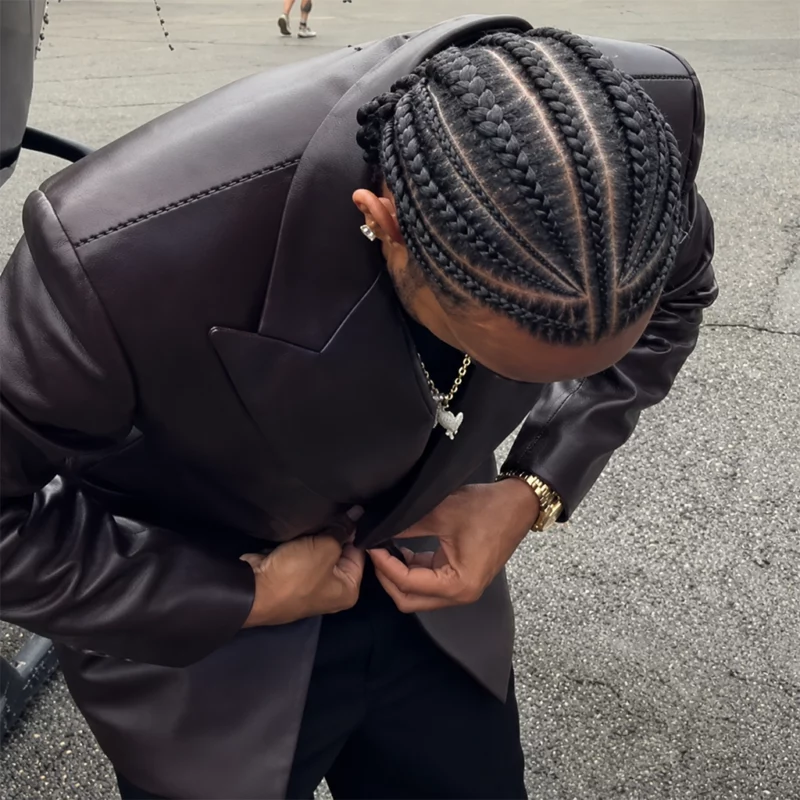 Ludacris Leather Blazer