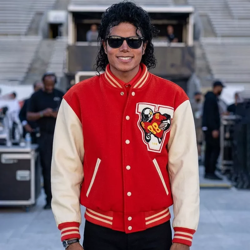 Michael Jackson 88 Stadium Jacket