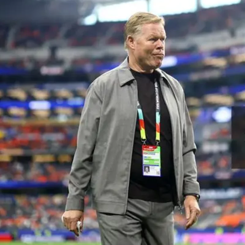 Netherlands VS Japan Coach Ronald Koeman Jacket