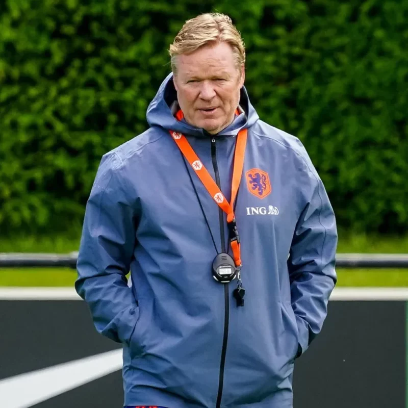 Netherlands Ronald Koeman Training Session Jacket