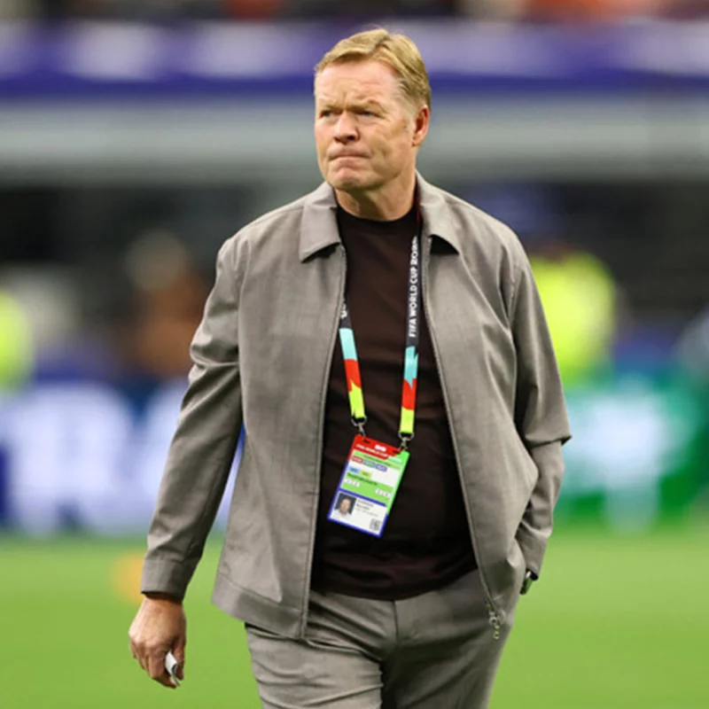 Netherlands VS Japan Coach Ronald Koeman Jacket