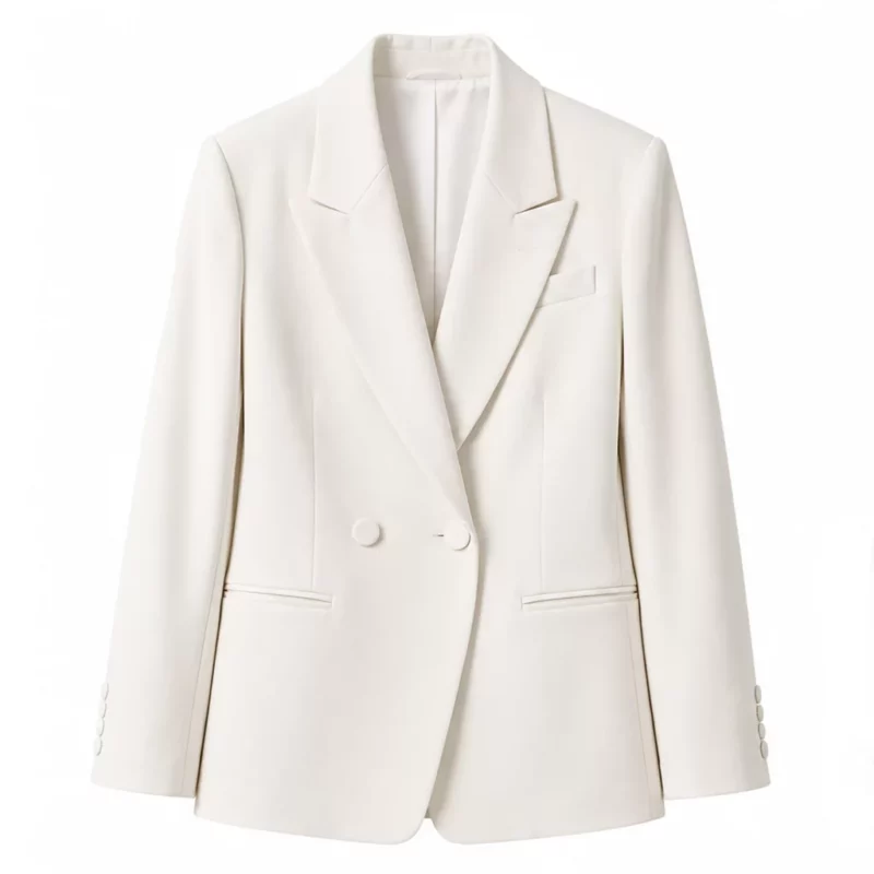NYC 2026 Halle Berry White Blazer