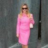 NYC Reese Witherspoon Pink Jacket