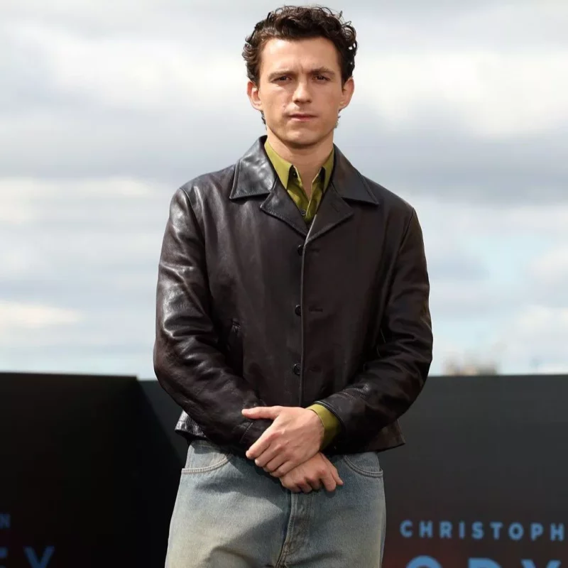 Odyssey Photo Call London Tom Holland Jacket